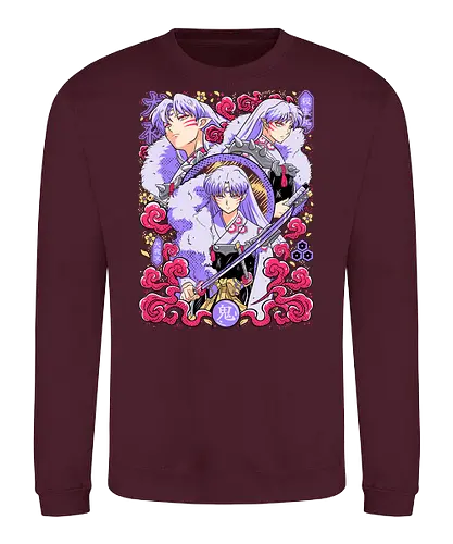 Sesshomaru – Lord of the West - inuyasha, sesshomaru, full demon lord, daiyokai, feudal era anime, yokai warrior, fantasy shonen, manga series, anime art - Sweatshirt