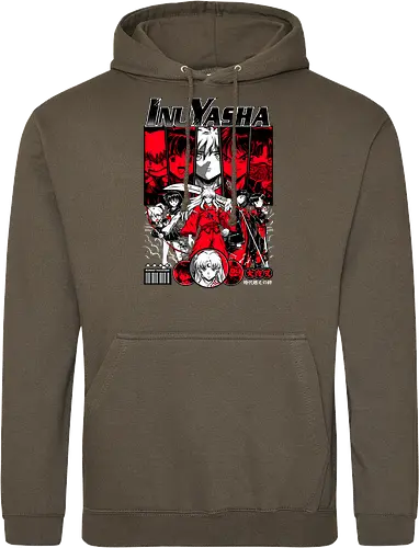 Inuyasha – Demon Blood Awakening - inuyasha, Slayer, tessaiga sword, feudal fantasy, yokai battles, classic anime, shonen manga, japanese anime, anime art - Standard Hoodie