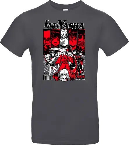 Inuyasha – Demon Blood Awakening - inuyasha, Slayer, tessaiga sword, feudal fantasy, yokai battles, classic anime, shonen manga, japanese anime, anime art - Standard T-Shirt