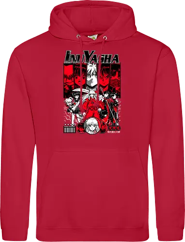 Inuyasha – Demon Blood Awakening - inuyasha, Slayer, tessaiga sword, feudal fantasy, yokai battles, classic anime, shonen manga, japanese anime, anime art - Standard Hoodie