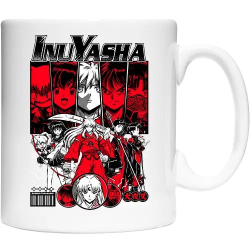 Inuyasha – Demon Blood Awakening - inuyasha, Slayer, tessaiga sword, feudal fantasy, yokai battles, classic anime, shonen manga, japanese anime, anime art - Keramiktasse