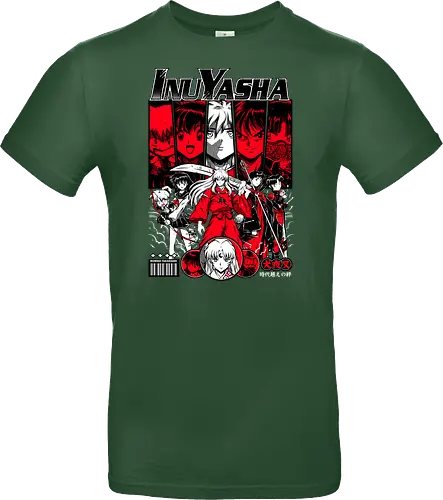 Inuyasha – Demon Blood Awakening - inuyasha, Slayer, tessaiga sword, feudal fantasy, yokai battles, classic anime, shonen manga, japanese anime, anime art - Standard T-Shirt
