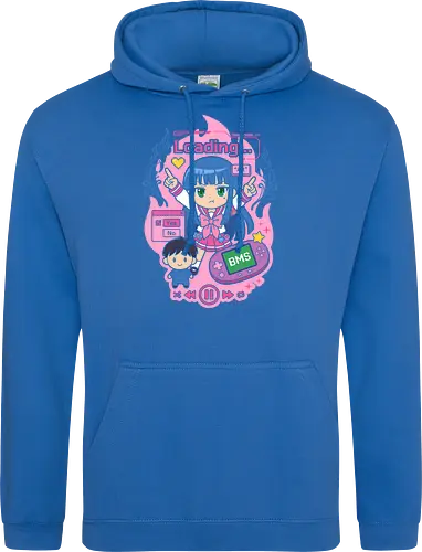 Loading Alt Kawaii Gamer Girl Retro Handheld Console Graphic