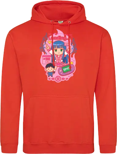 Loading Alt Kawaii Gamer Girl Retro Handheld Console Graphic