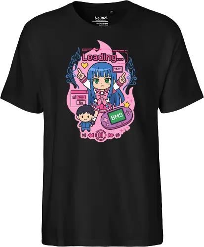 Loading Alt Kawaii Gamer Girl Retro Handheld Console Graphic