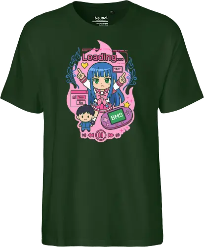 Loading Alt Kawaii Gamer Girl Retro Handheld Console Graphic