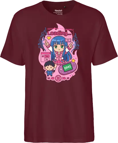 Loading Alt Kawaii Gamer Girl Retro Handheld Console Graphic