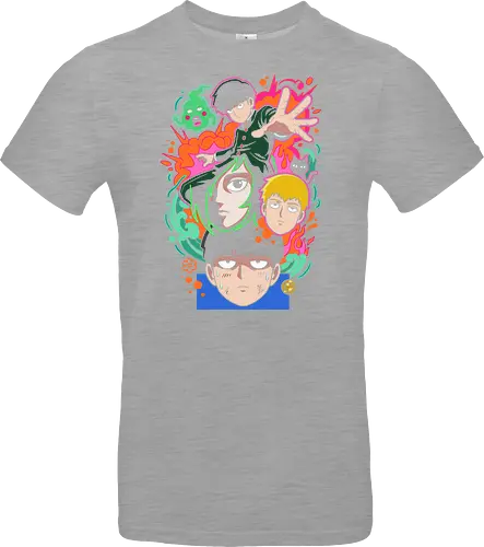 "Psychic Awakening" Mob Shigeo Kageyama Retro Anime