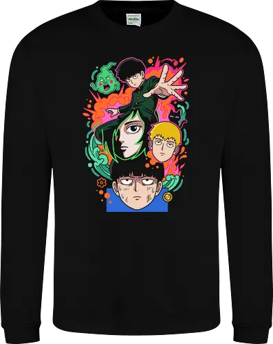 "Psychic Awakening" Mob Shigeo Kageyama Retro Anime