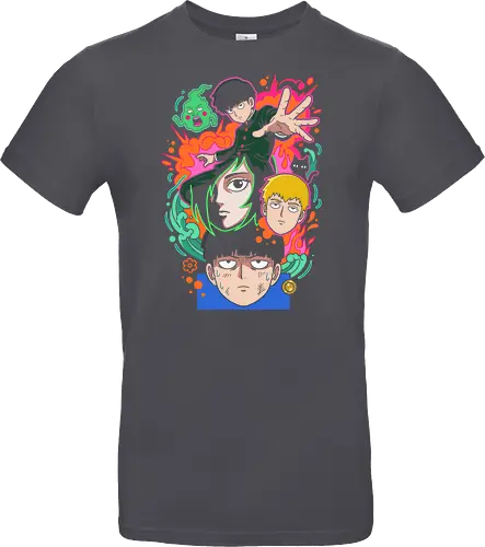 "Psychic Awakening" Mob Shigeo Kageyama Retro Anime