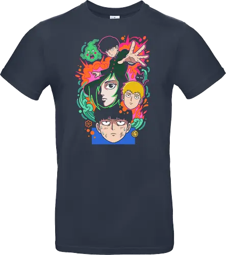 "Psychic Awakening" Mob Shigeo Kageyama Retro Anime