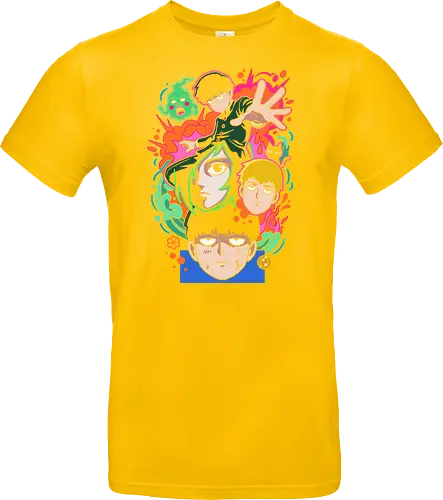 "Psychic Awakening" Mob Shigeo Kageyama Retro Anime