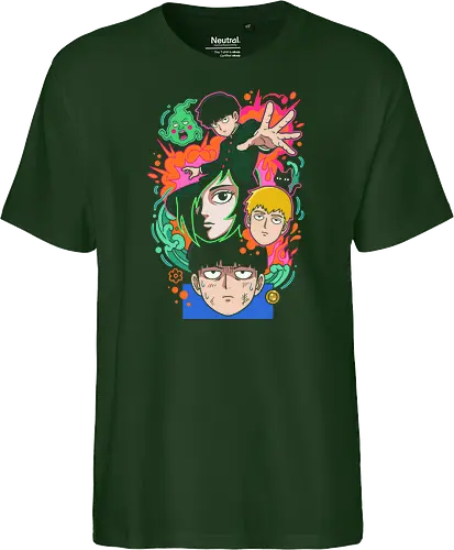 "Psychic Awakening" Mob Shigeo Kageyama Retro Anime