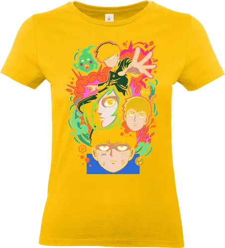 "Psychic Awakening" Mob Shigeo Kageyama Retro Anime - mob psycho 100 shirt, shigeo kageyama t-shirt, reigen arataka graphic tee, psychic awakening apparel, dimple ekubo anime design, supernatural shonen streetwear, neon anime aesthetic clothing, 100 percent mob top, psychic aura graphic shirt, spirit hunter anime merch, shigeo kageyama fan gear, unique anime art shirt, supernatural comedy merch, quirky anime fan gift, vibrant manga illustration, reigen and mob t-shirt, psychic power aesthetic, bold anime character top, urban anime fashion - Standard T-Shirt (Frauen)