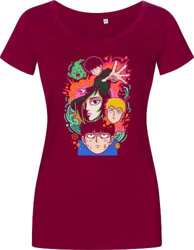 "Psychic Awakening" Mob Shigeo Kageyama Retro Anime