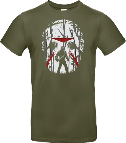 Crystal Lake Schatten - Jason Voorhees Kunst