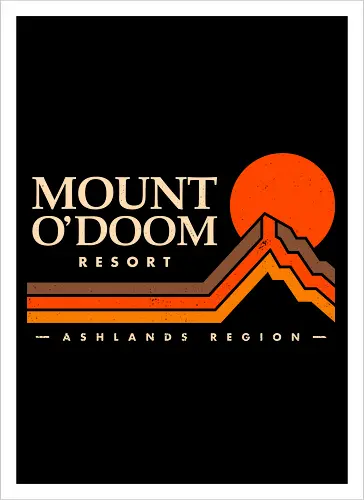 Mount O’Doom Vintage Travel