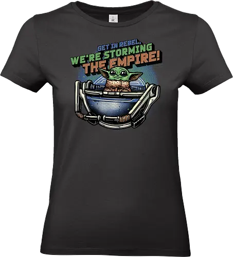 Storming the Empire - Movie, film, heroes, character, galaxy, galactic, space, droids, fictional - Standard T-Shirt (Frauen)