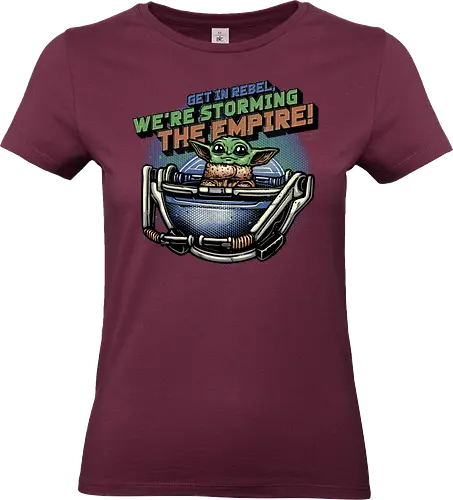 Storming the Empire - Movie, film, heroes, character, galaxy, galactic, space, droids, fictional - Standard T-Shirt (Frauen)
