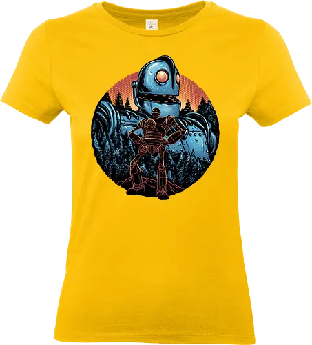 Legend of the Gentle Giant - Movie, animation, alien, film, giant, animated, robot, science fiction, sci-fi - Standard T-Shirt (Frauen)