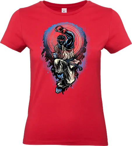 Power of the Fireball - action, Arcade, video game, retro gaming, gamer, fighting, movie - Standard T-Shirt (Frauen)