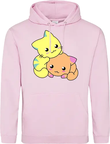 Gatos Amarillos y Naranjas Relajantes