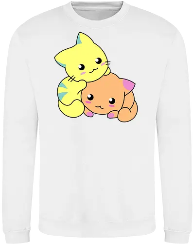 Gatos Amarillos y Naranjas Relajantes