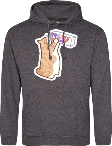 Gato Naranja Bebe Leche