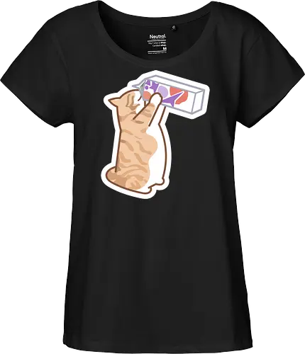 Gato Naranja Bebe Leche