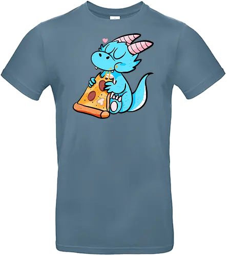 Pizza Drache - Pizza, Drache, Fantasy - Standard T-Shirt