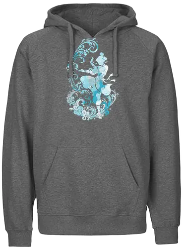 Water dancer - korra, avatar korra, anime, water tribe, water bender, watercolor, tv show, television - Fairtrade Hoodie