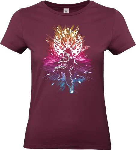 Cloud strikes - Final, Cloud, gaming, video game, sword buster - Standard T-Shirt (Frauen)