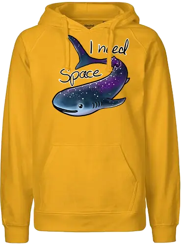 I need Space Walhai - walhai, whaleshark, space, galaxy, hai, shark - Fairtrade Hoodie