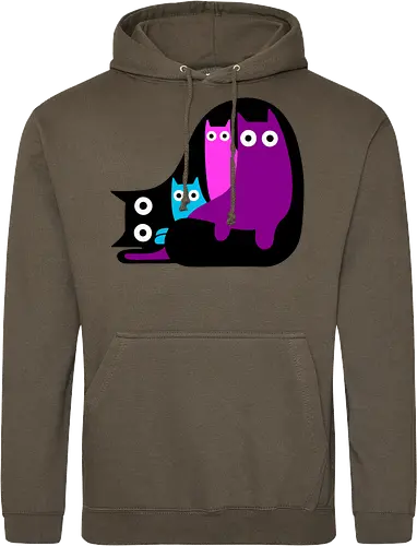 Muchos Gatos Coloridos