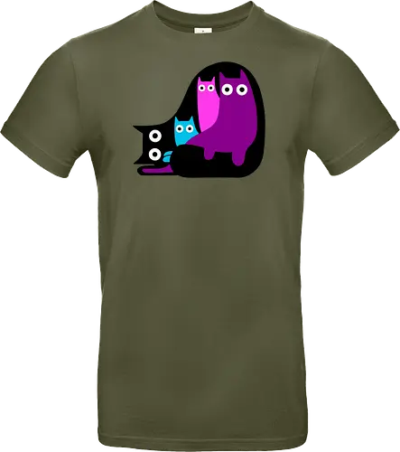 Muchos Gatos Coloridos