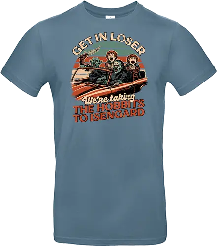 Fantasy Movie Car Meme - Orc, Memes, Meme, Fun, Funny, Geek, Get In Loser, Loser, halfling, Movie, Classic Movie, Classic, Book, Books, Bookworm, Medieval, Fantasy, Adventure, Magical, Magical Creature, Magical Creatures, Magic, Retro, Retro Vintage, Vintage, Comedy, Internet, Car, Nerd - Standard T-Shirt