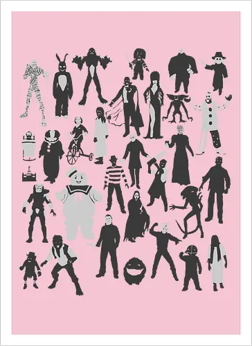 Horror-Ikonen - Horror-Film-Charaktere