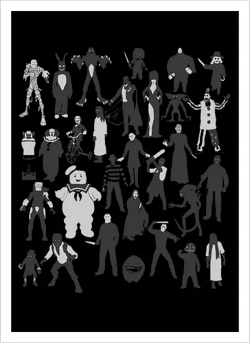 Horror-Ikonen - Horror-Film-Charaktere