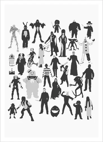 Horror-Ikonen - Horror-Film-Charaktere