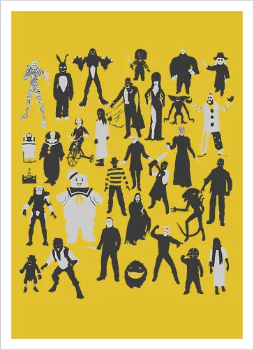 Horror-Ikonen - Horror-Film-Charaktere