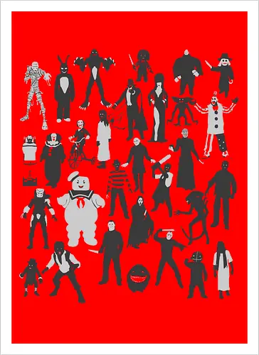 Horror-Ikonen - Horror-Film-Charaktere