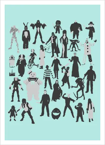 Horror-Ikonen - Horror-Film-Charaktere