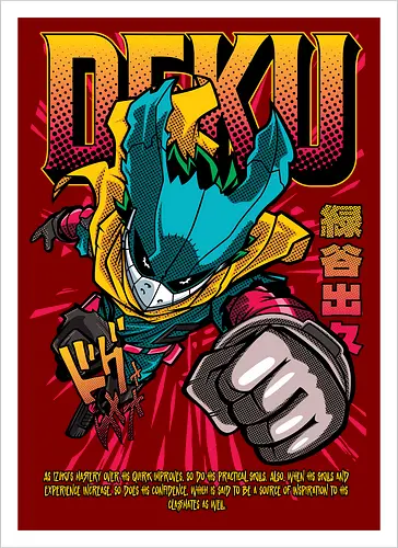 Deku – One For All Rising