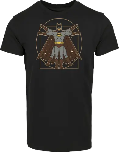 Vitruvian Bat Dark Knight Renaissance Art Parody Graphic