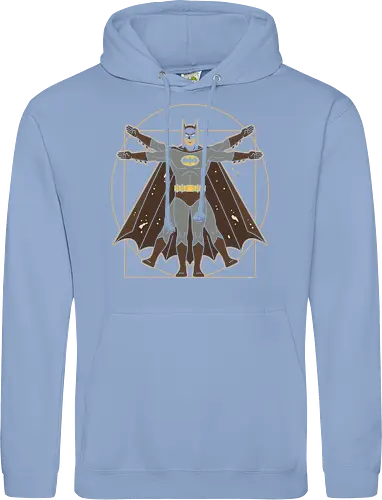 Vitruvian Bat Dark Knight Renaissance Art Parody Graphic