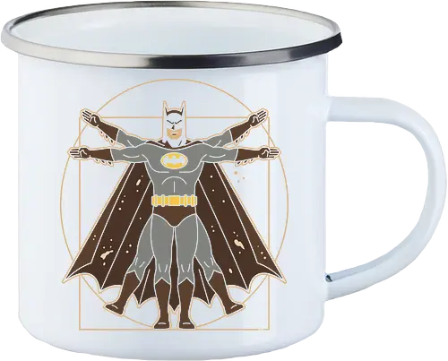 Vitruvian Bat Dark Knight Renaissance Art Parody Graphic