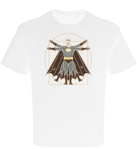 Vitruvian Bat Dark Knight Renaissance Art Parody Graphic