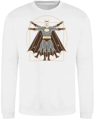 Vitruvian Bat Dark Knight Renaissance Art Parody Graphic