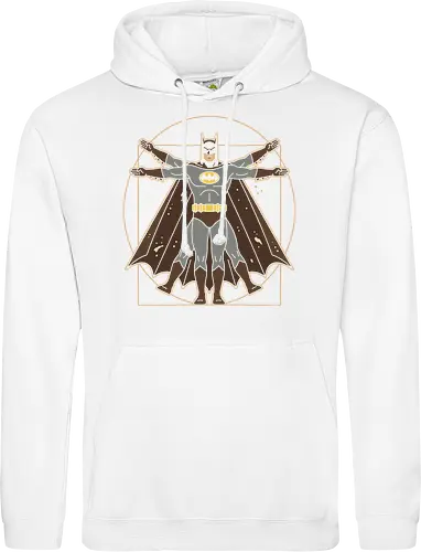 Vitruvian Bat Dark Knight Renaissance Art Parody Graphic