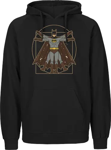 Vitruvian Bat Dark Knight Renaissance Art Parody Graphic